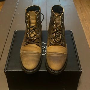 Thursday Burnt Copper Captain boots